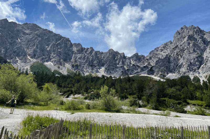 Wimbach Gorge in the Berchtesgaden National Park