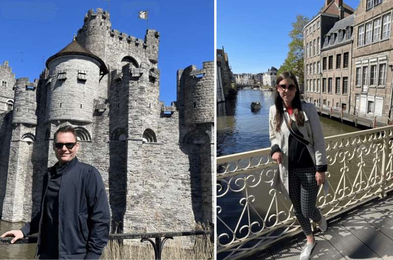 Touring Ghent tourist sites