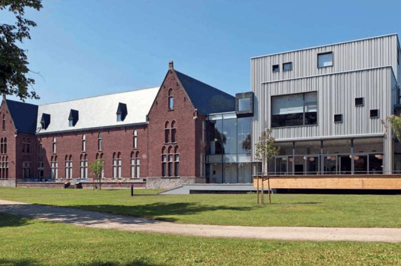 Photography Museum exterior in Charlerio, Belgium 