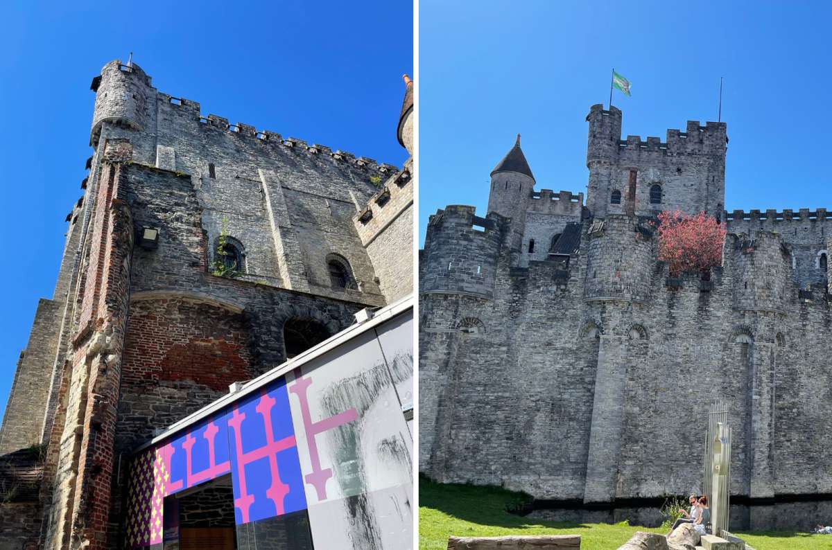 photos of the castle of the counts in Ghent, Belgium, photo by Next Level of Travel