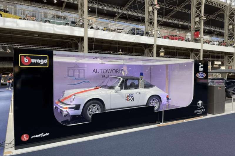 A Porsche at Autoworld in Brussels 