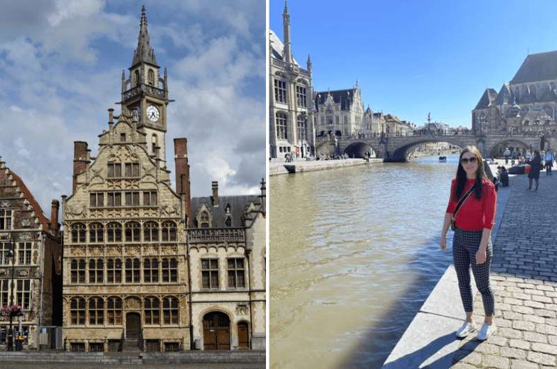 Sightseeing in Ghent, Belgium