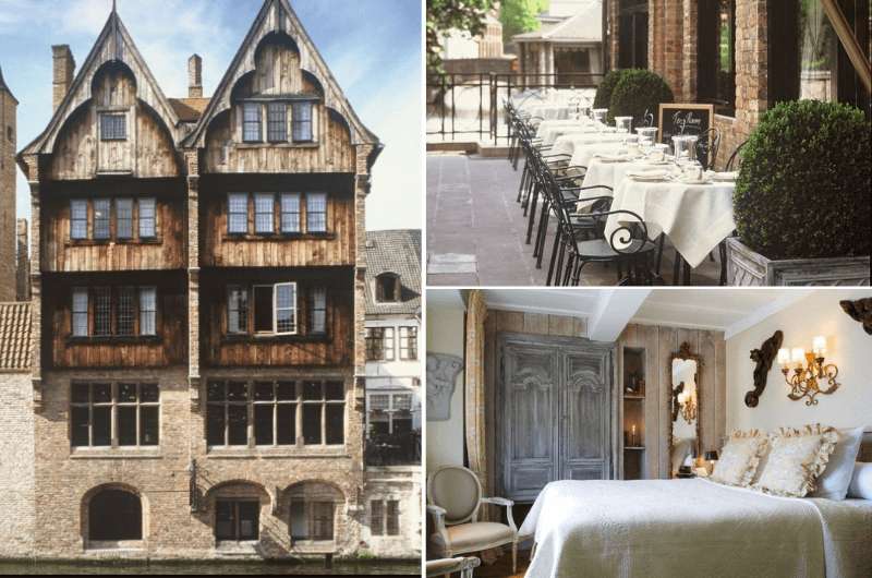 The Relais Bourgondisch Cruyce boutique hotel in Bruges, Belgium  