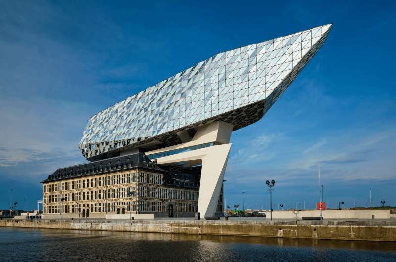 The Port House in Antwerp, top spot in Belgium