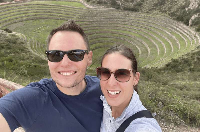 Visiting the Inca terraces of Moray in Peru