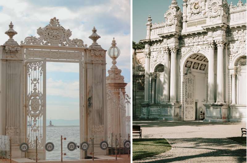 Dolmabahce Palace details, best places in Istanbul