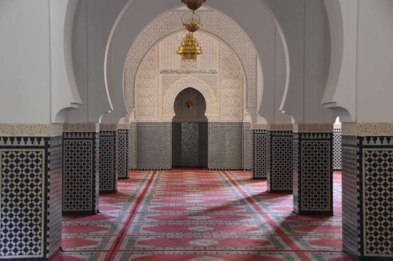 The musallah in a mosque, tips on visiting Istanbul mosques