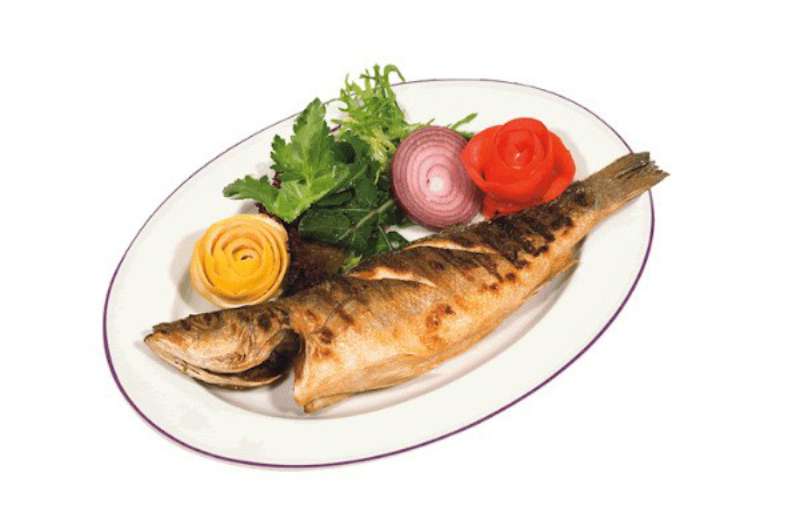 Lüfer or blue fish, typical food of Istanbul