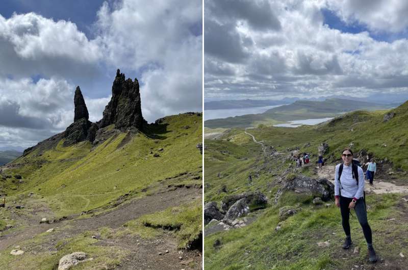 Old Man of Storr walk in Isle of Skye