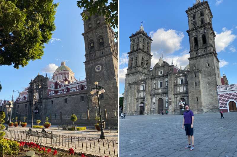 Catedral de Puebla, one of tourist attractions in Puebla