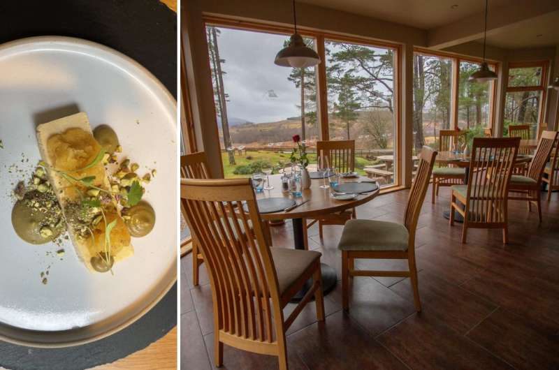 The food and drinks at Old Pines Hotel & Restaurant, restaurants in Glencoe