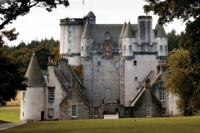 Castle Fraser in Scotland