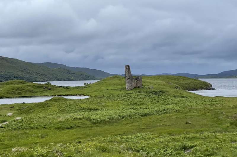 Ardvreck Castle in Scotland