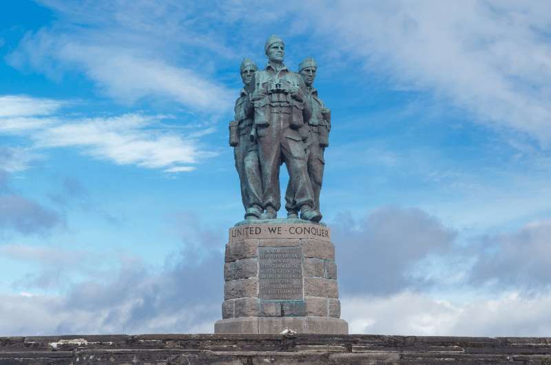 Commando Memorial. Scotland