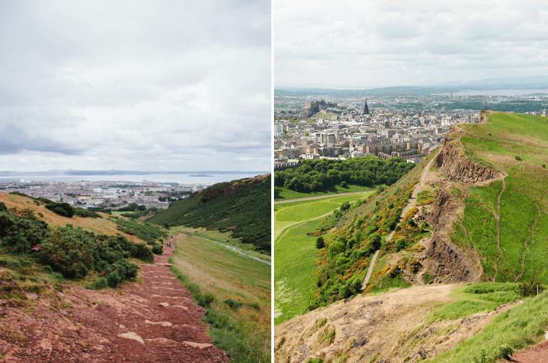 Arthur’s Seat hike in Edinburgh