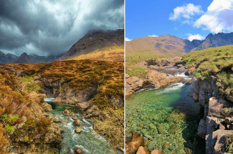 Fairy Pools on the Isle of Skye, Scotland