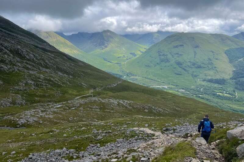 Pap of Glencoe hike, Scotland