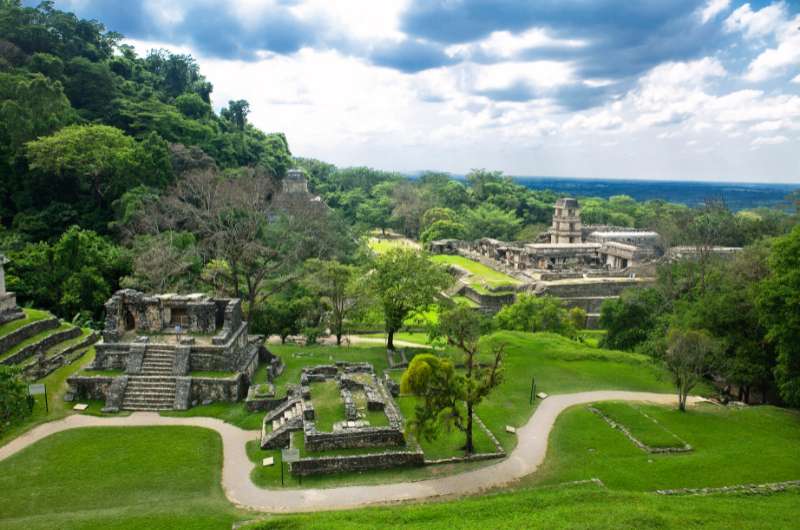 Mayan city Palenque