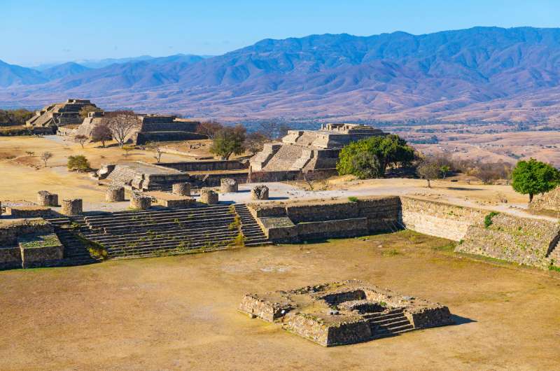 Monte Albán, Zapotec ruins in Mexico