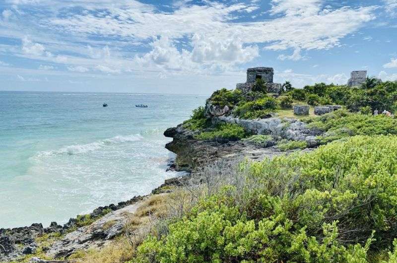 Tulum, a Mayan city in Mexico