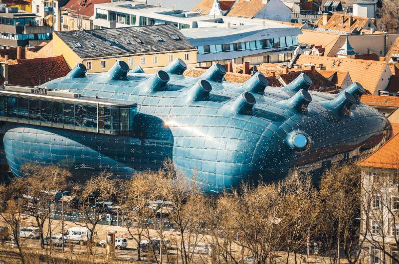 Kunsthaus Graz in Austria