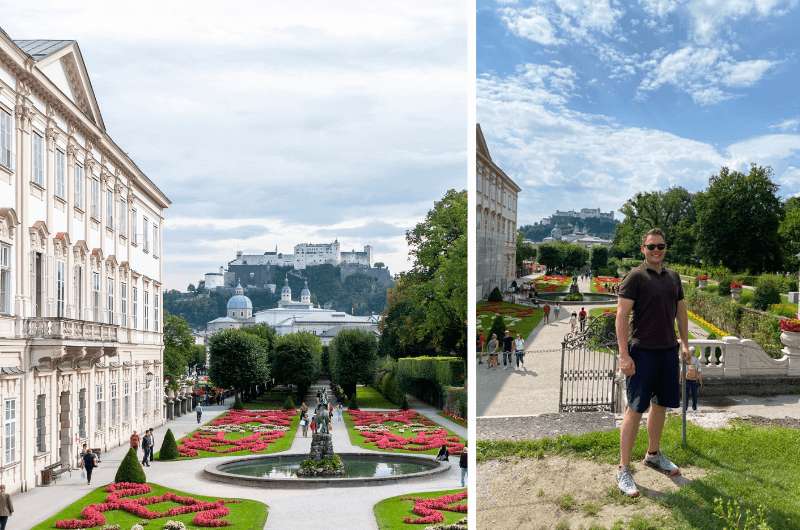 Mirabell Castle and Gardens in Salzburg