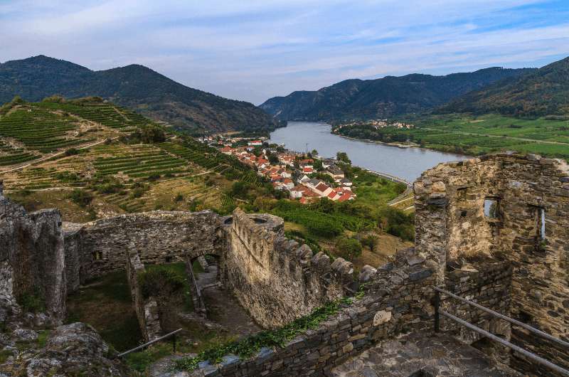 Ruine Hinterhaus, Wachau Valley, Austria