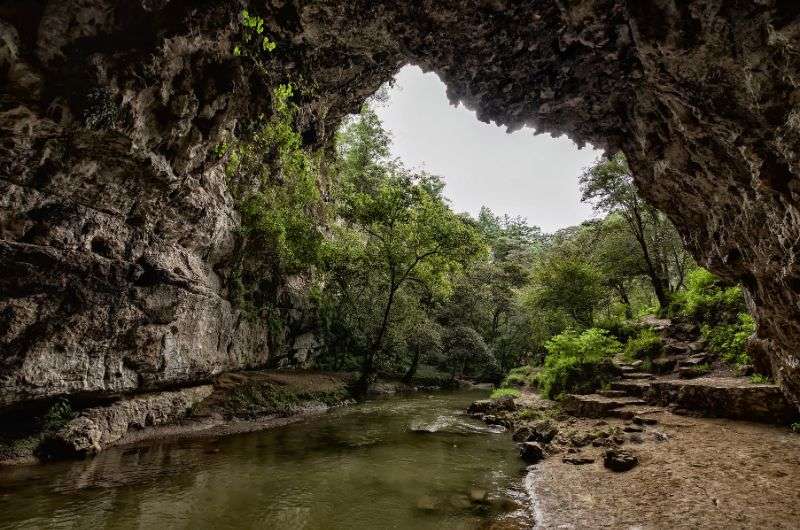 A cave in El Arcotete, Chiapas, Mexico