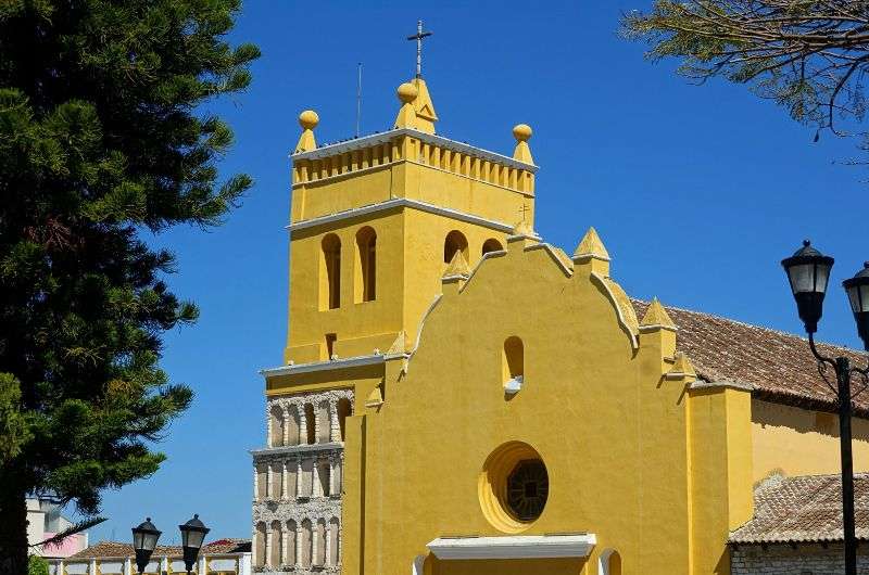 A church in Comitán (Chiapas, Mexico)