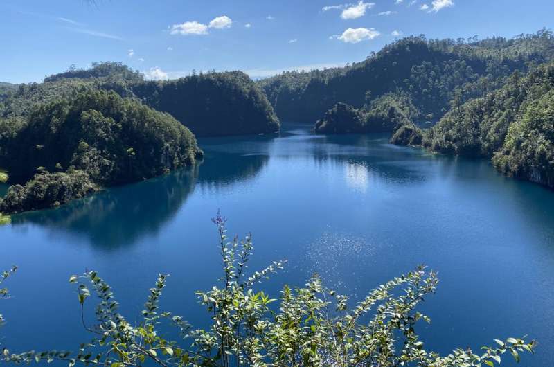Lagunas de Montebello in Chiapas (system of lakes)