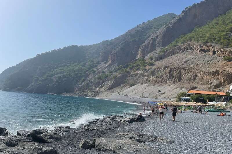 Samaria Gorge Beach