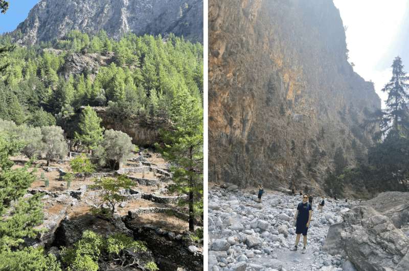 Samaria Gorge hike 
