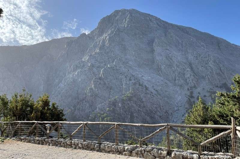 Samaria Gorge hike views