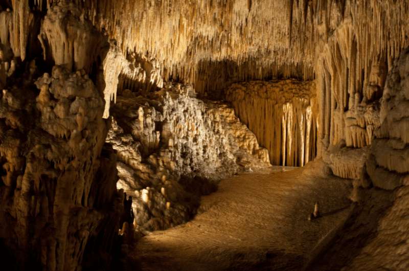 Inside the Drach Caves in Mallorca