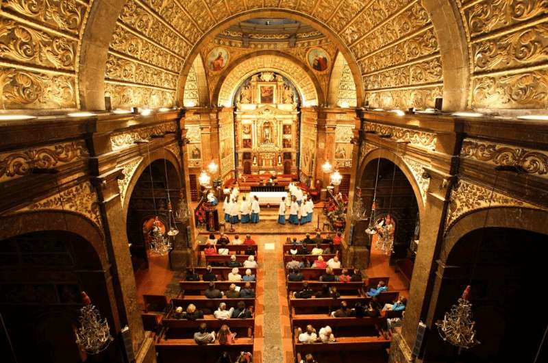 The Santuari de Lluc church, Mallorca pilgrimage site 