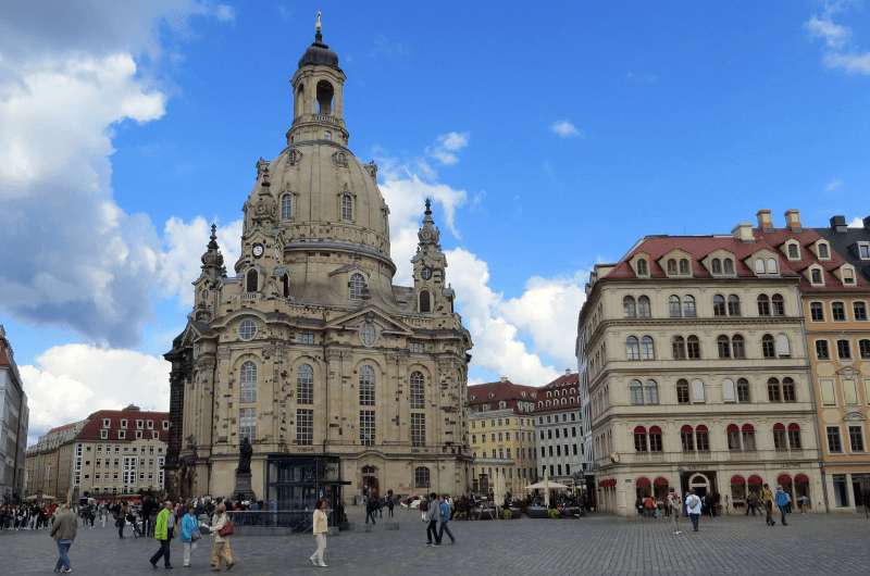 The Curch of Our Lady in Dresden