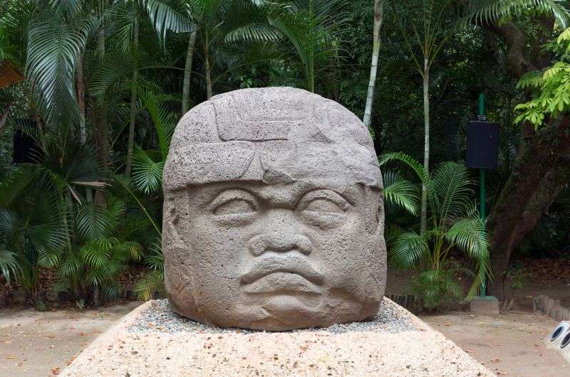 Olmec head, Veracruz