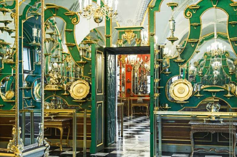 The Green Vault of Royal Palace in Dresden 