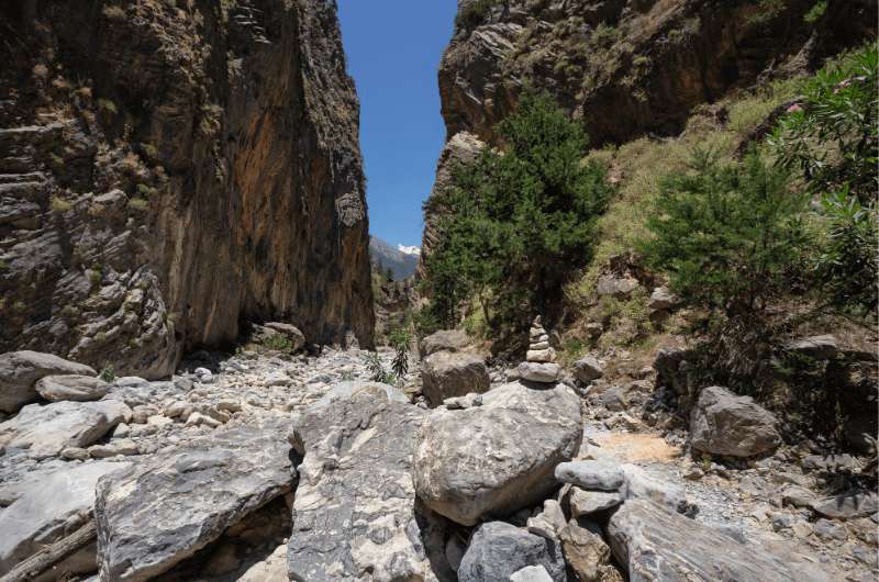 Samaria Gorge hike, Greece