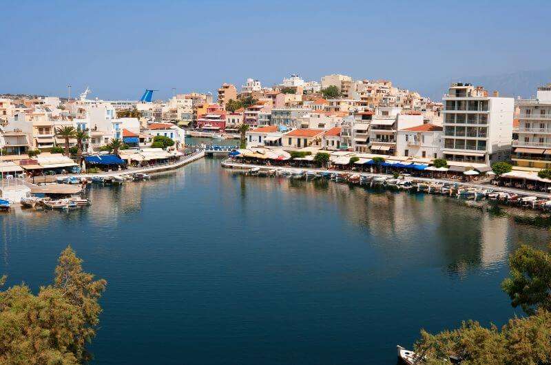 Agios Nikolaos in Crete, Greece