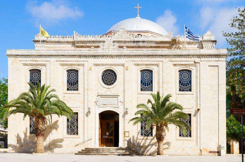 Agios Titos church in Crete