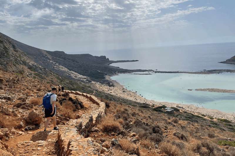 Walk through the Balos Lagoon, Crete