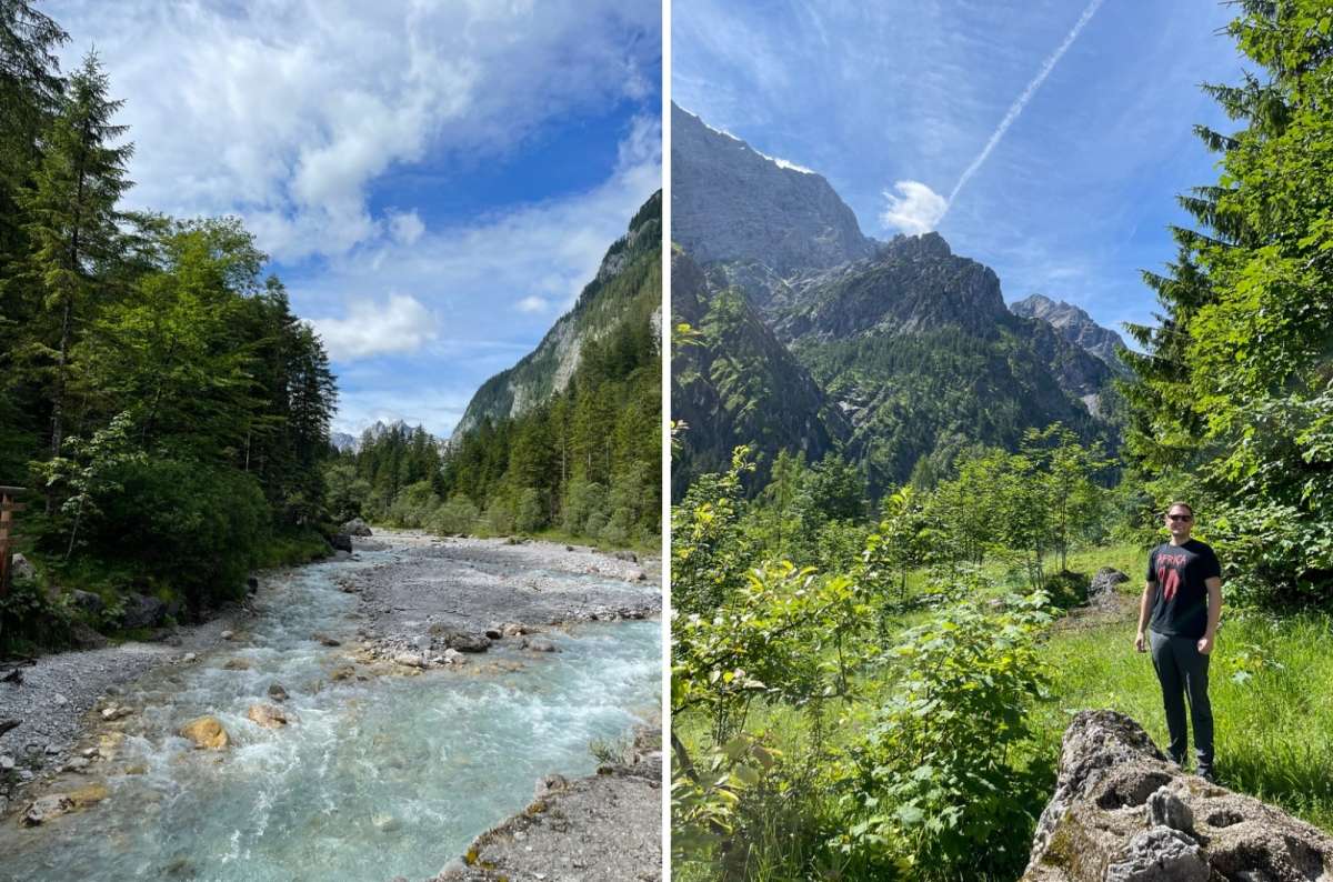 photos of the river and the nature at the main Gorge walk, Germany, photo by Next Level of Travel