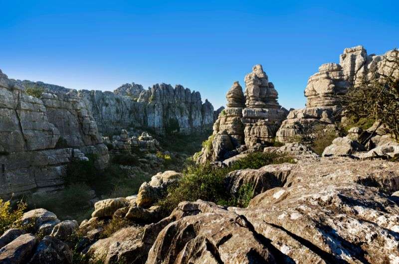 El Torcal Nature Reserve near Malaga, Spain