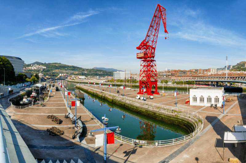 Carola Crane in Bilbao, Spain