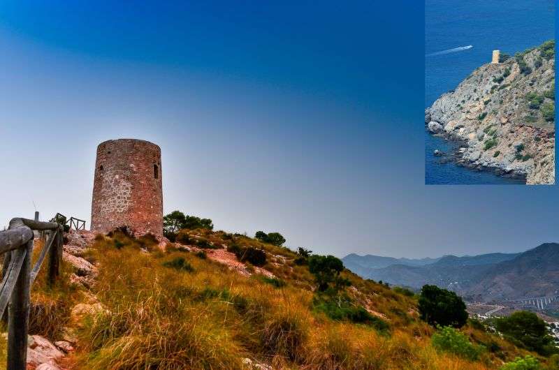 Cerro Gordo Tower near Nerja, Spain