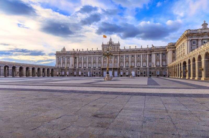 Madrid’s Royal Palace exterior