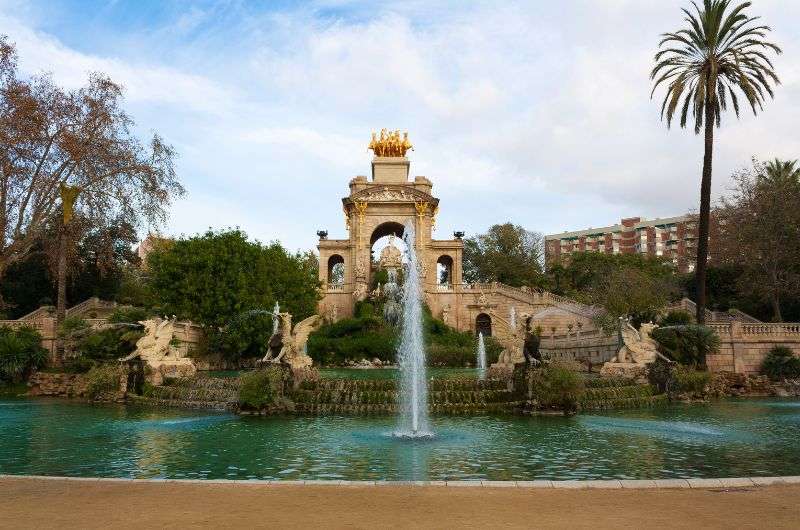 Parc de la Ciutadella in Barcelona, Spain