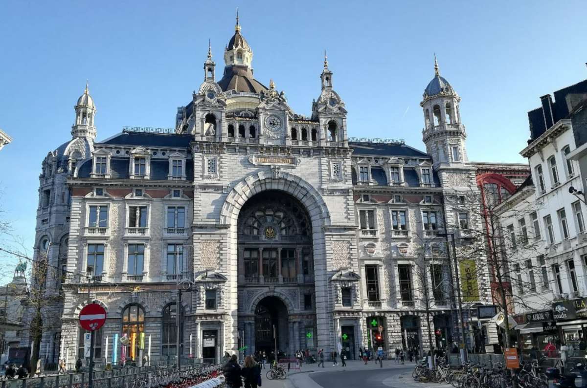 Antwerpen-Centraal station, stunning railway station with elaborate architecture in Antwerp, Belgium, photo by Next Level of Travel