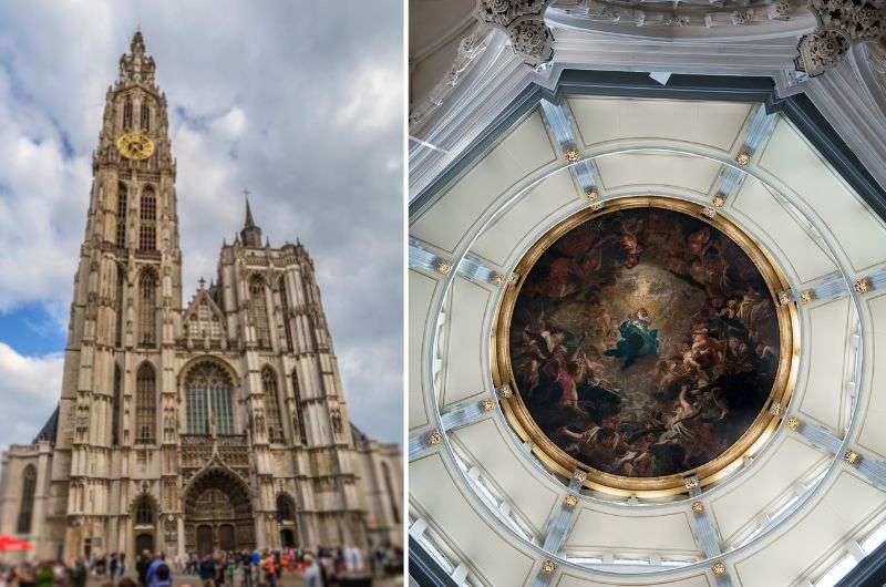 The Cathedral of Our Lady in Antwerp, Belgium